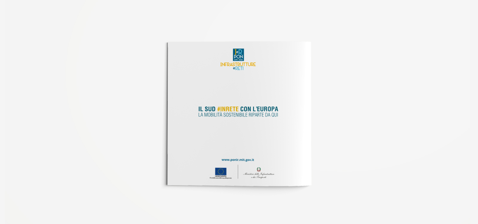 Brochure “Strategia di comunicazione” del PON-IR 2014-2020